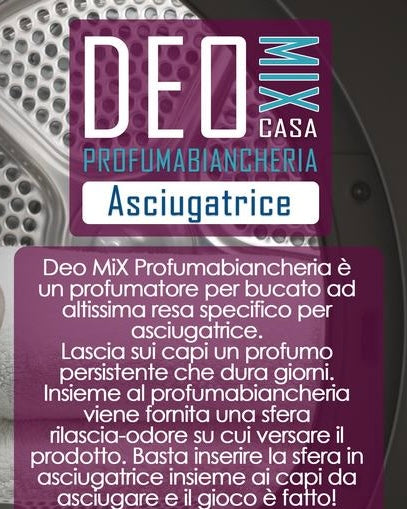 Deo Mix Profuma Biancheria Asciugatrice Petali di Peonia 100 ml Elegante e delicato