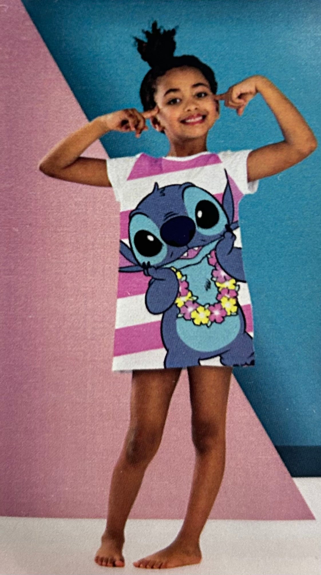 Maxi Tshirt di Stitch mezza manica