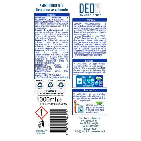 DEOmix Orchidea Avvolgente 1000 ml Ammorbidente Concentrato