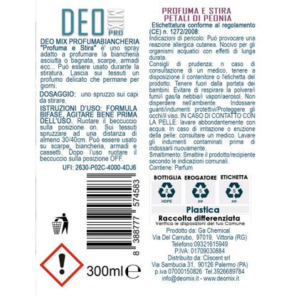 DEOMix  Profuma e Stira Petali di Peonia 300 ml