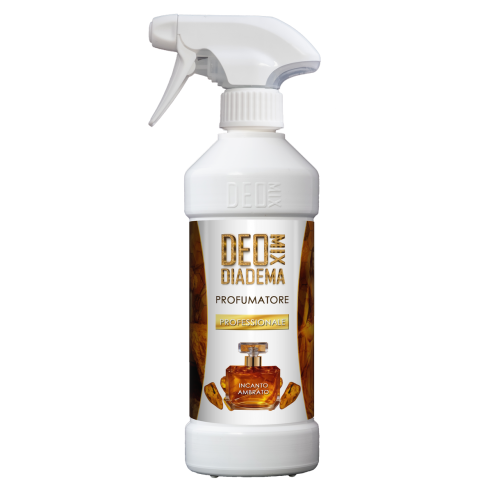 Deo Mix Diadema Profumatore Incanto Ambrato 450 ml per Ambienti Professionale